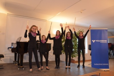 „Amazing Flutes“ ein erfolgreiches Ensemble der Musikschule Rankweil-Vorderland