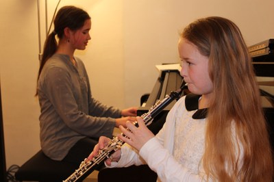 Erfolgreiche Schülerinnen der Musikschule Rankweil-Vorderland