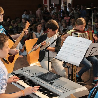 Konzert der Jüngsten und Tag der offenen Tür der Musikschule Rankweil-Vorderland